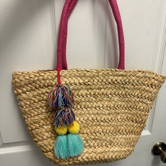 Straw tote bag - Picture 2 of 4